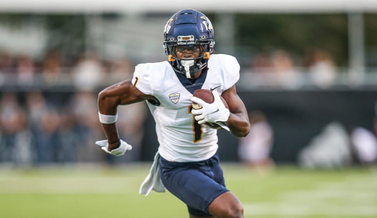 Toledo wide receiver Jerjuan Newton