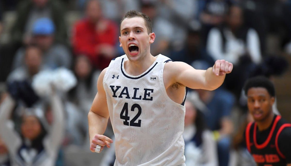 Yale forward Nick Townsend