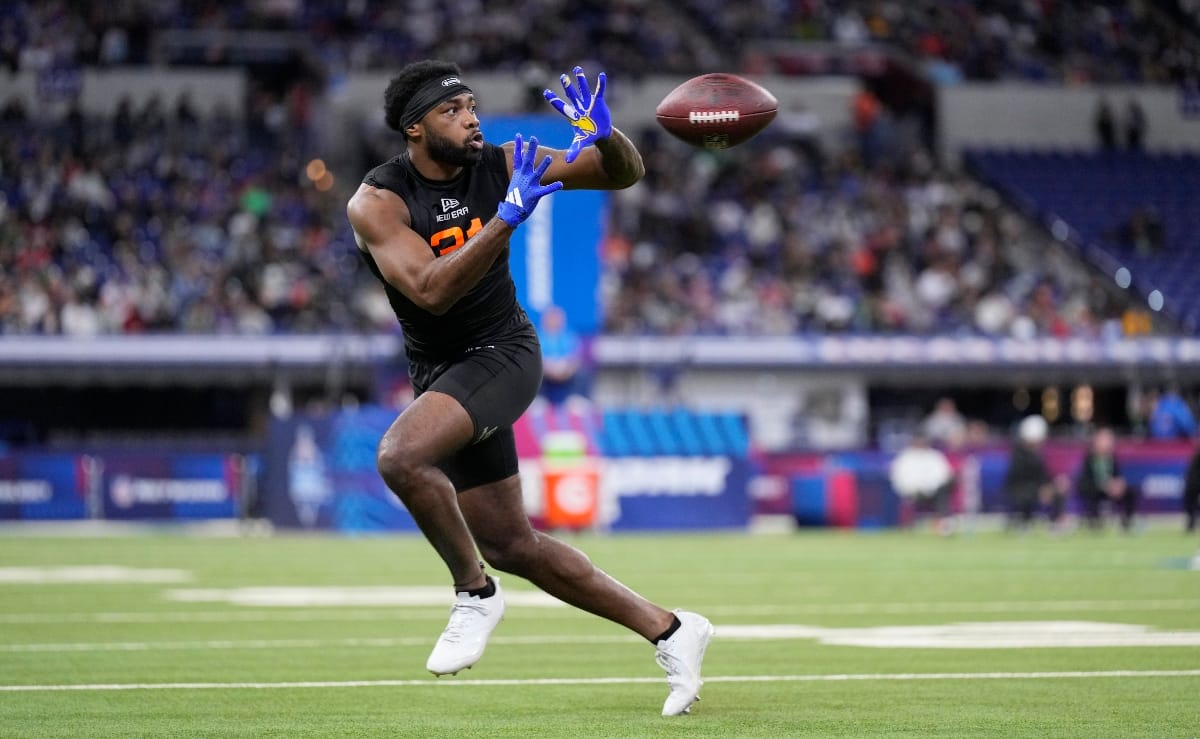 Delaware running back Marcus Yarns