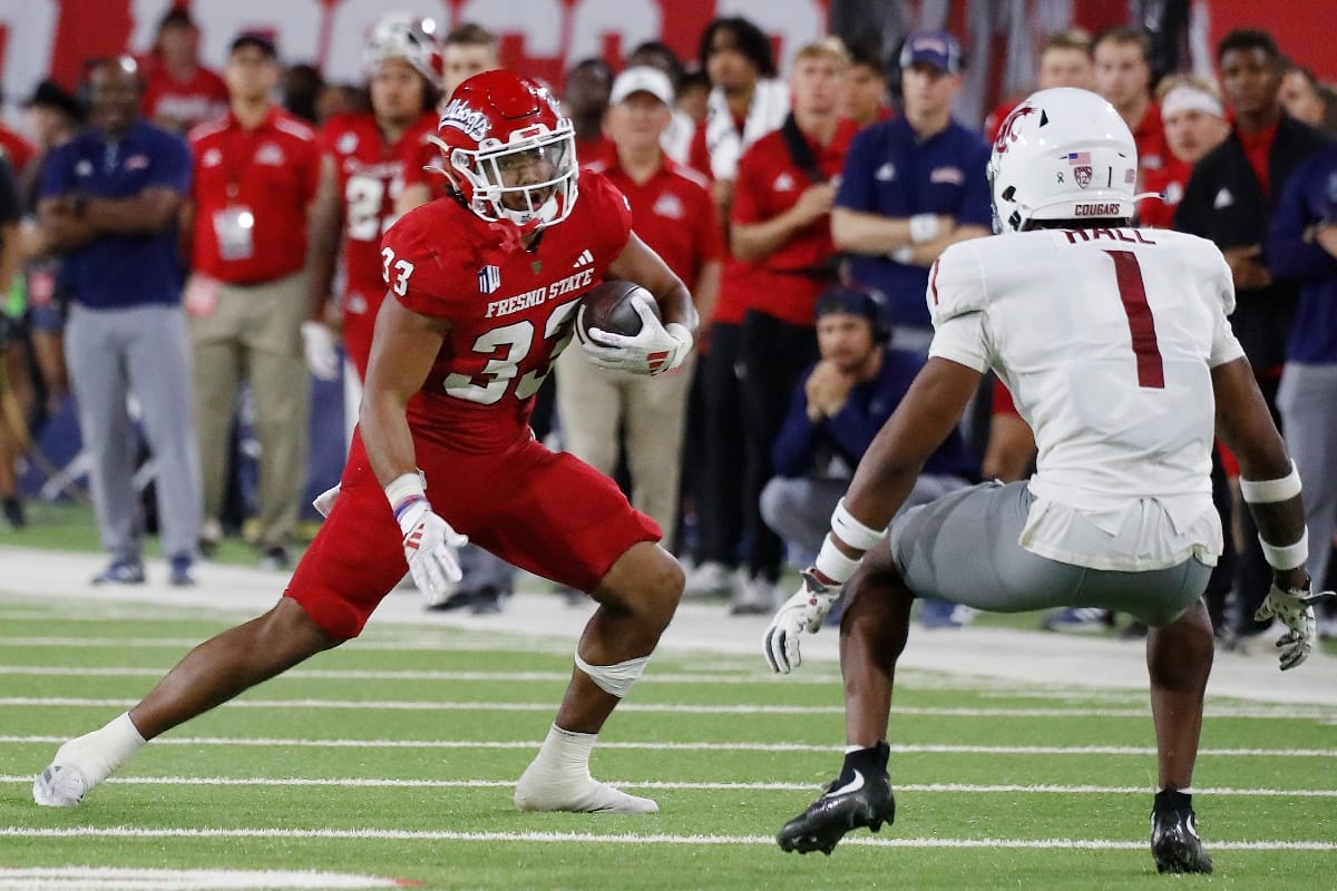 Fresno State running back Elijah Gilliam