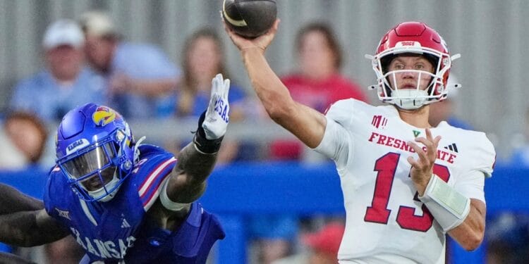 Fresno State quarterback EJ Warner