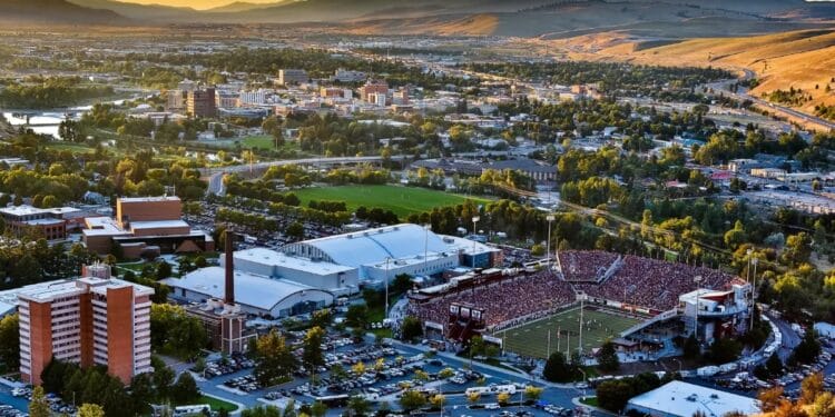 Montana football stadium