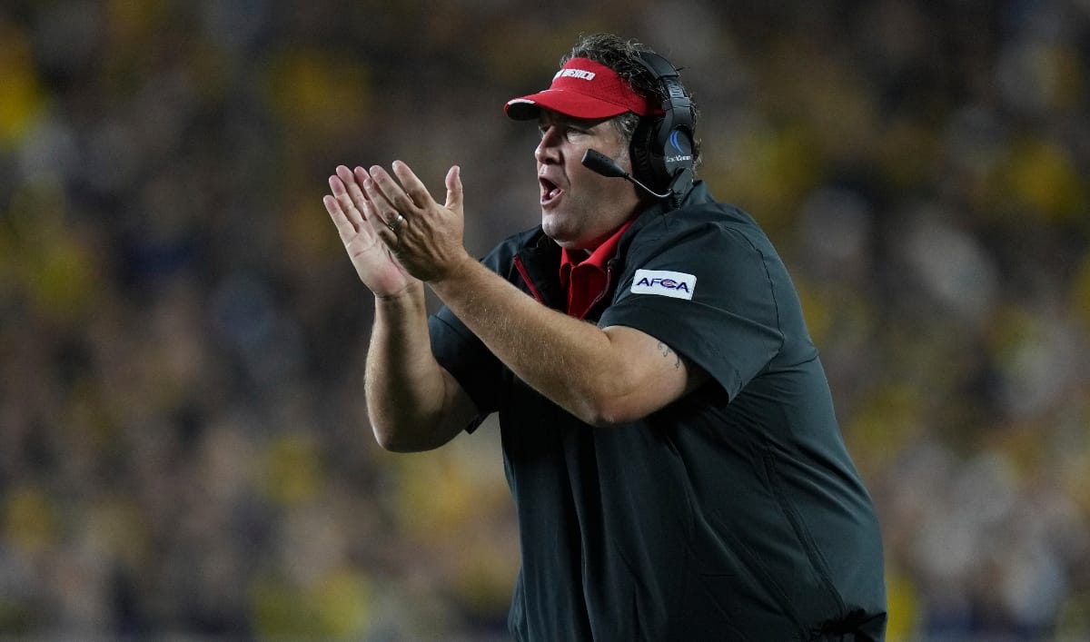 New Mexico head coach Jason Eck