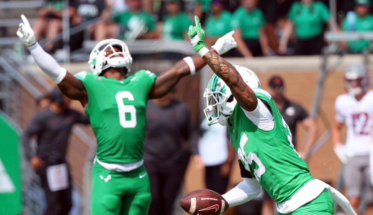 North Texas linebacker Trey Fields