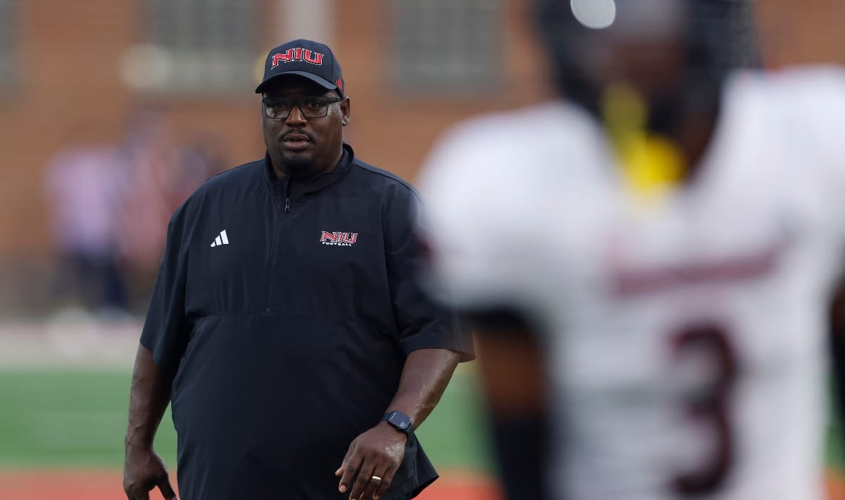 Northern Illinois head coach Thomas Hammock