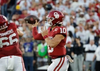 Oklahoma quarterback John Mateer