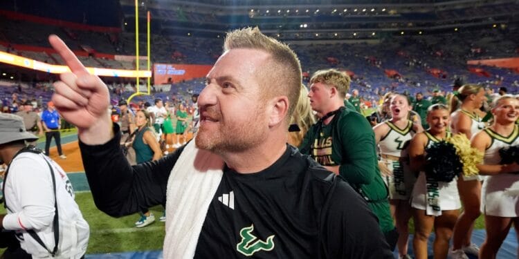 South Florida head coach Alex Golesh
