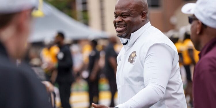 Southern Mississippi head coach Charles Huff