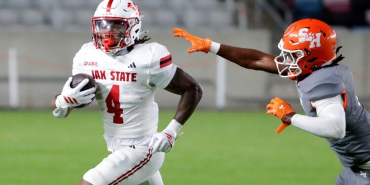 Jacksonville State running back Cam Cook