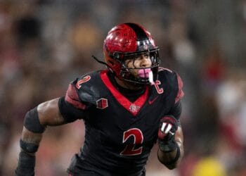 San Diego State defensive end Trey White
