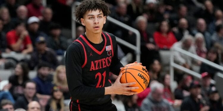 San Diego State guard Miles Byrd