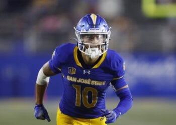 San Jose State wide receiver Danny Scudero