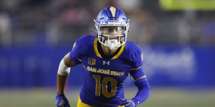 San Jose State wide receiver Danny Scudero