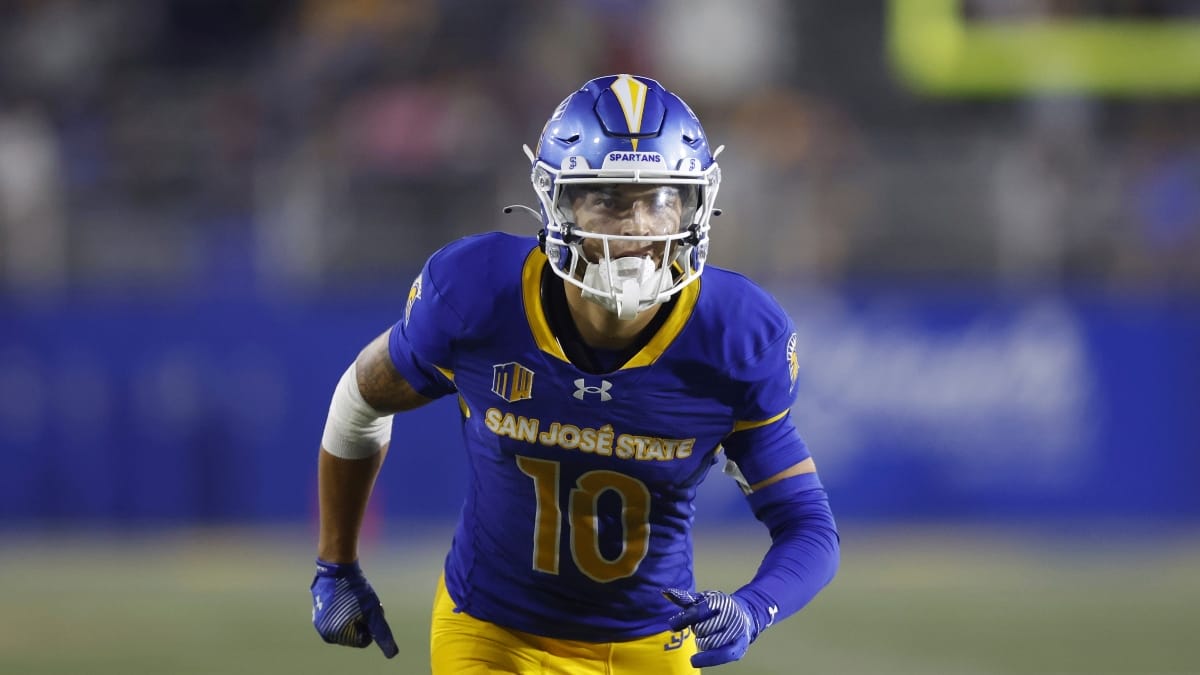 San Jose State wide receiver Danny Scudero