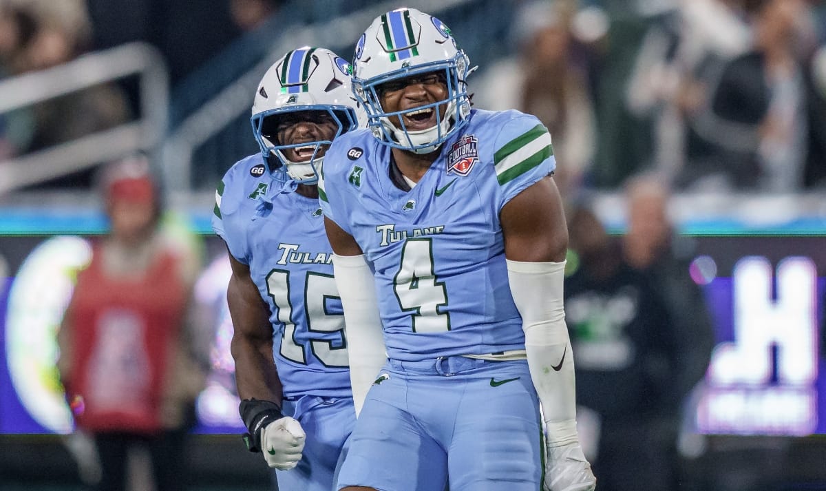Tulane linebacker Chris Rodgers