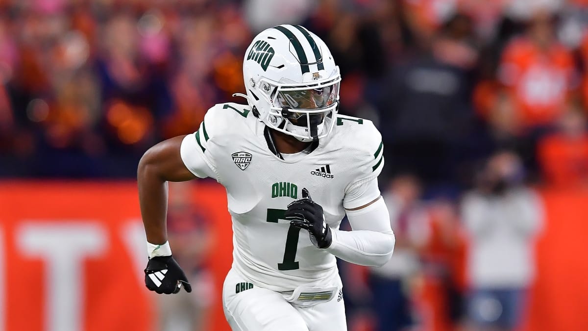 Ohio wide receiver Chase Hendricks