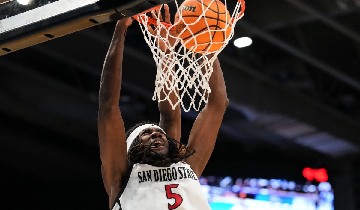 San Diego State forward Pharaoh Compton