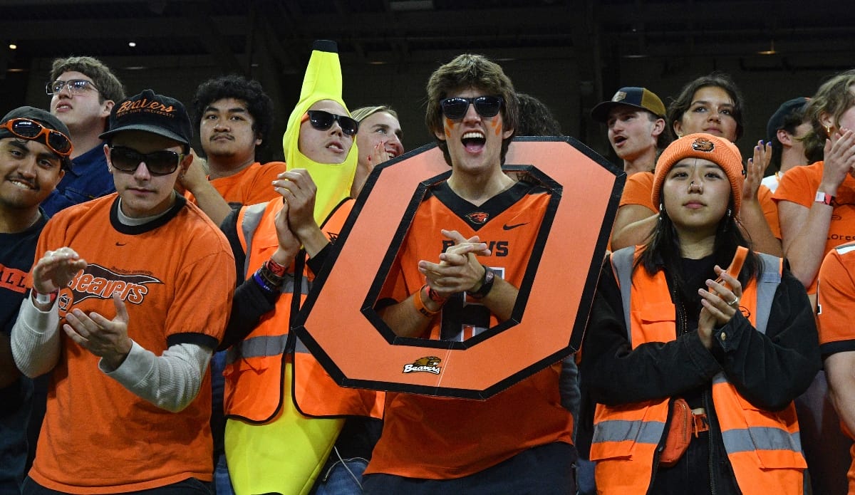 Oregon State fans