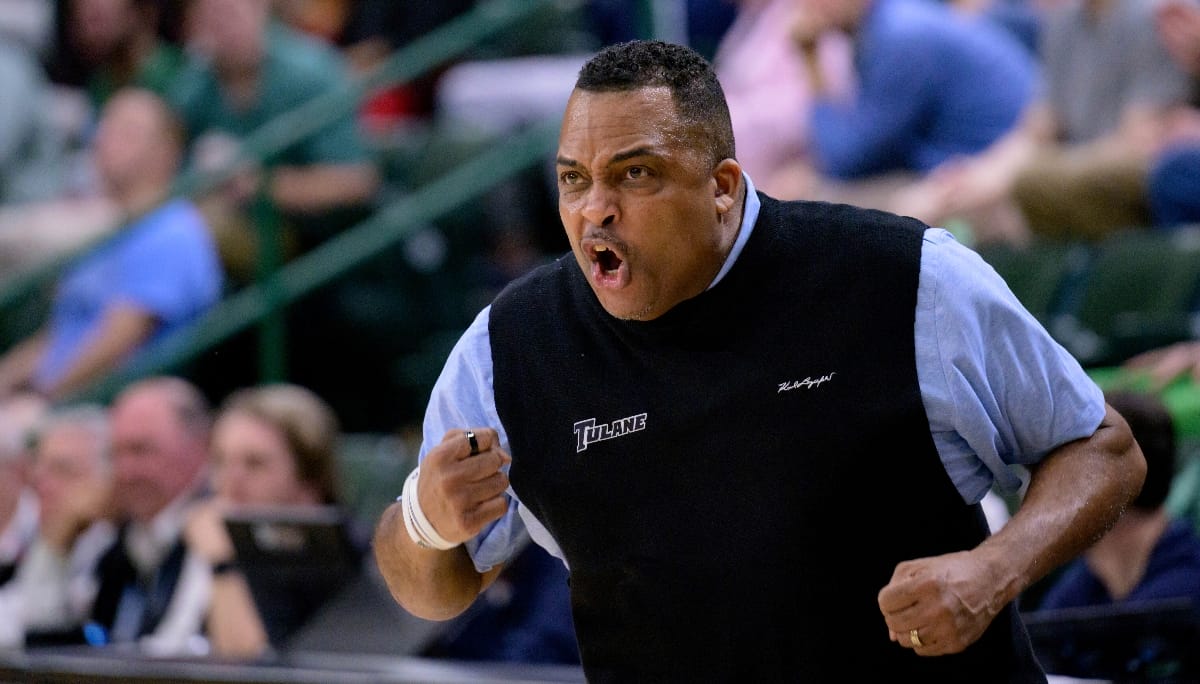 Tulane head coach Ron Hunter