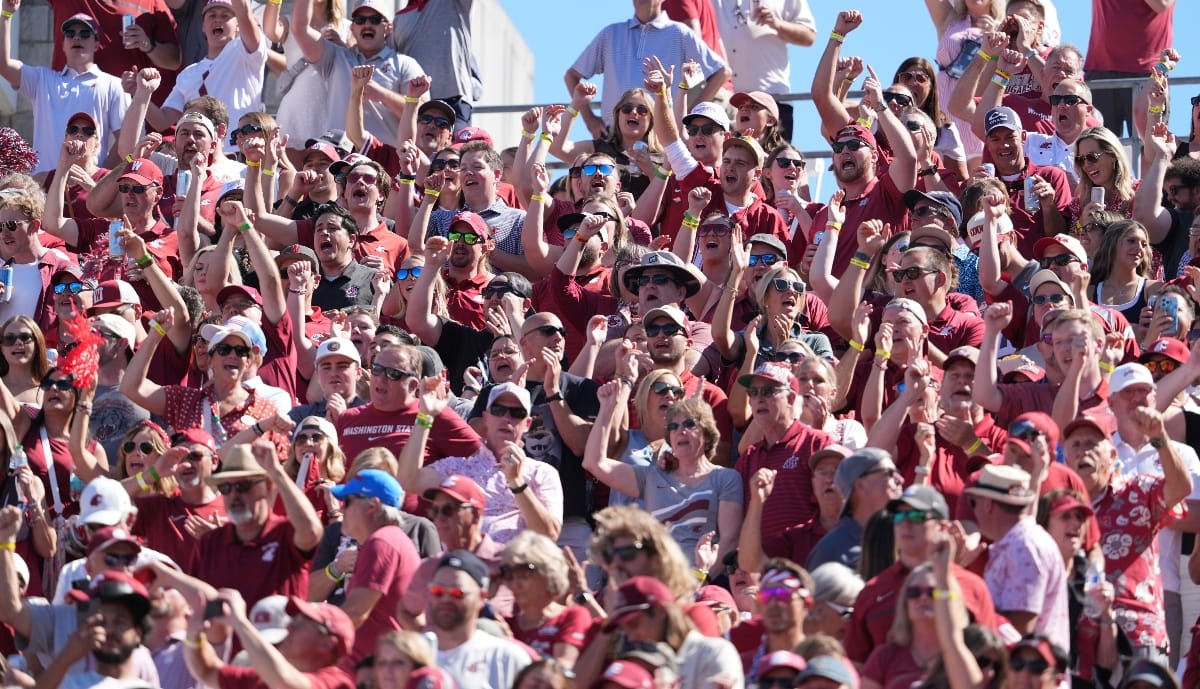 Washington State fans