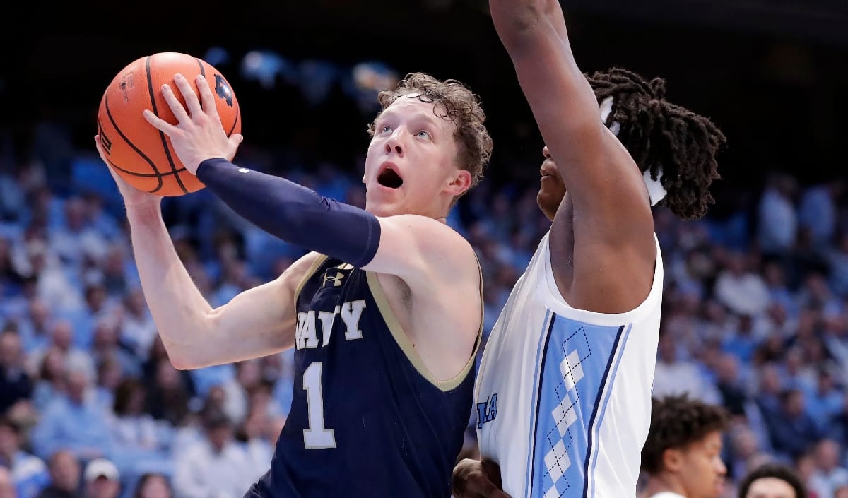 Navy guard Austin Benigni