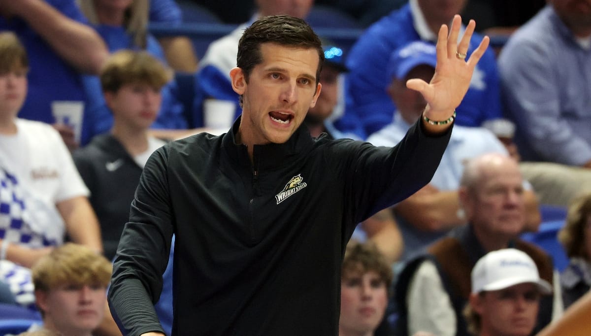 Wright State head coach Clint Sargent